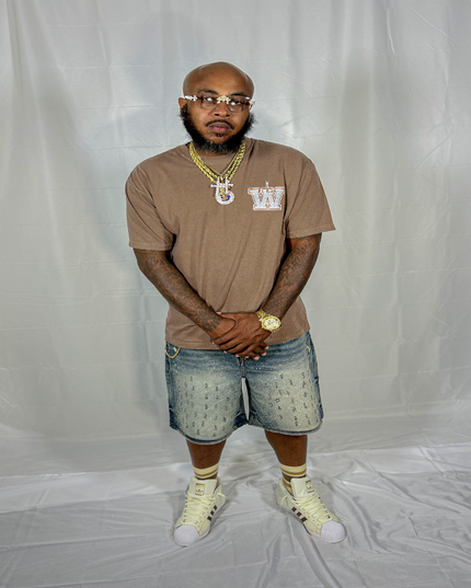 Hustle Hard Brown