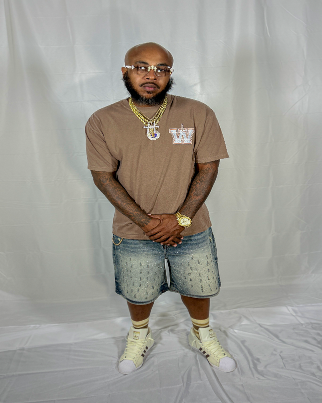 Hustle Hard Brown
